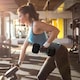 image 2 of HOMCOM 15KG Single Rubber Hex Dumbbell Portable Hand Weights for Home Gym