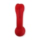 image 1 of Pet Touch Red Rubber Squeaky Play Toy