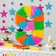 image 5 of Fax Potato Number 9 Pinata Set with Stick & Blindfold - Blue Stick