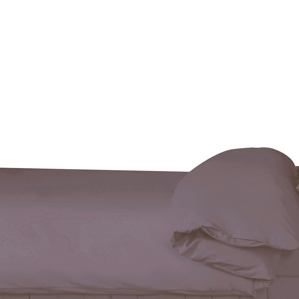 image 1 of Belledorm 200 Thread Count Egyptian Blend Duvet Cover - Mulberry - Superking
