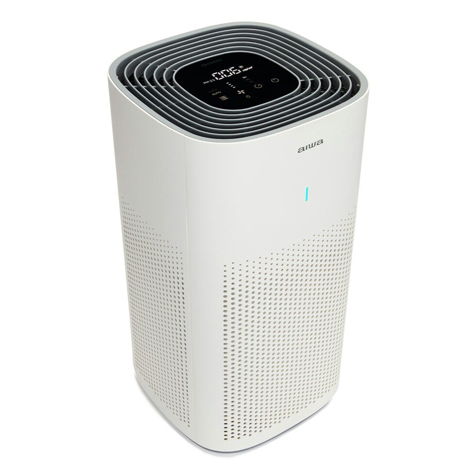image 1 of Aiwa PA-200 White Air Purifier with Ionizer