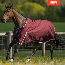 Gallop Equestrian Trojan Xtra 50 Turnout Red | Size: 6ft 9
Colour: Burgundy