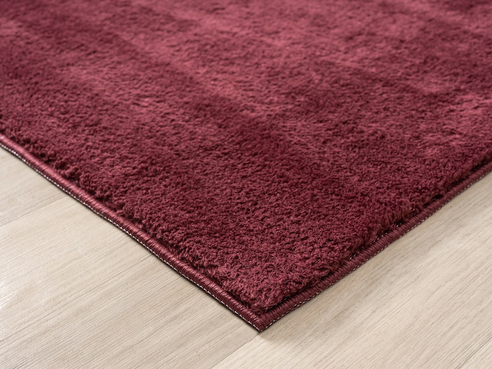 image 1 of Comfy Washable Low Pile Living Room Plain Area Rug