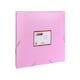 image 5 of Pastel Pink A4 Elastic Closure Box File