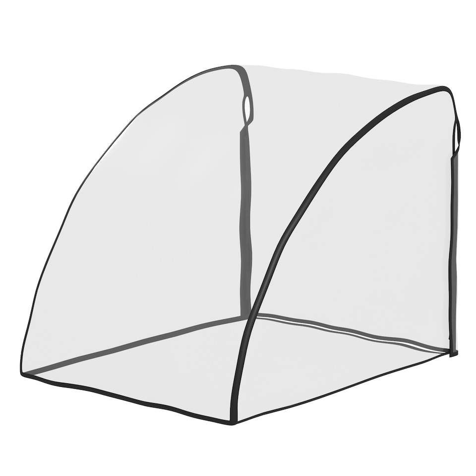 image 1 of HOMCOM Baby Bike Trailer Cover, Bicycle Trailer Storage Cover Anti Dust Rain