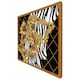 image 4 of Zebra & baroque (Picture Frame) Black | L