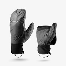 Decathlon Warm Mittens/Fingerless Gloves MT900 - Black