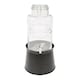 image 1 of Rink Drink Glass Drinks Dispenser with Tap & Black Bucket Stand - 6.5L