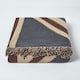 image 1 of Homescapes Cotton Union Jack Flag Throw - 125 x 150 cm | Multi | 1
