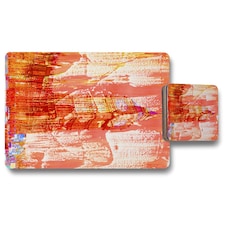 CRAZY RED BEN (Placemat & Coaster Set)