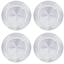 Silver & Set of 4