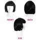 image 5 of Black Bob Wig | Black | 24