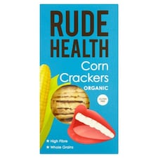 Corn Crackers, Organic 130g (Rude Health)