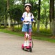 image 2 of HOMCOM Foldable Kids Electric Scooter, for Ages 7-14 Years, Pink