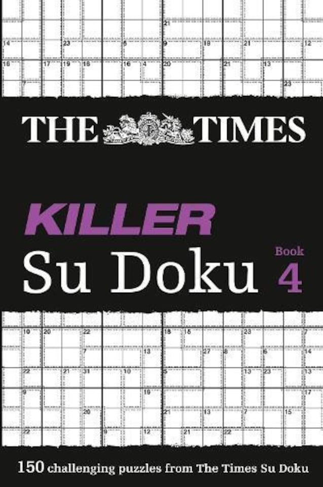 The Times Killer Su Doku 4 Paperback Book