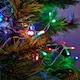 image 5 of 50 LED 5m Premier Christmas Outdoor Multi Function Battery Lights with Timer & Clear Cable in Multicoloured