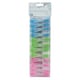 image 3 of JVL Prism Soft Touch Flower Design Pegs, Pack of 24