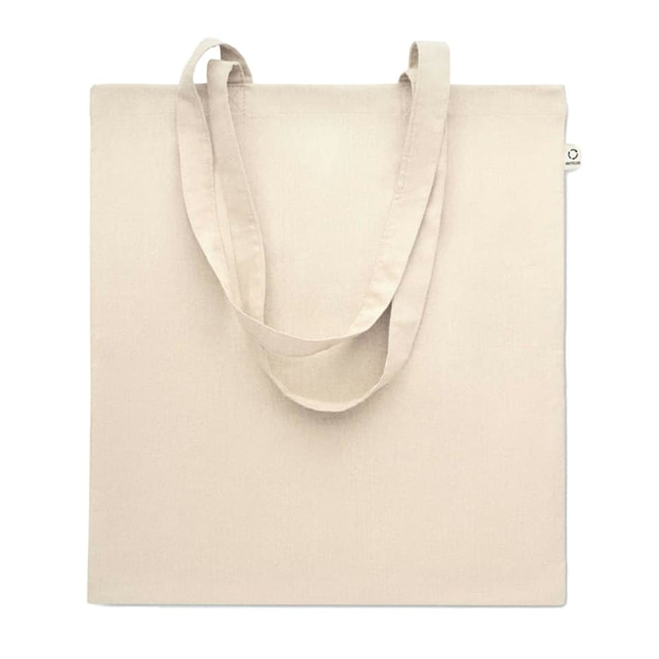 image 1 of MidOcean Viveka Recycled Cotton Tote Bag - Beige - One Size | Brown
