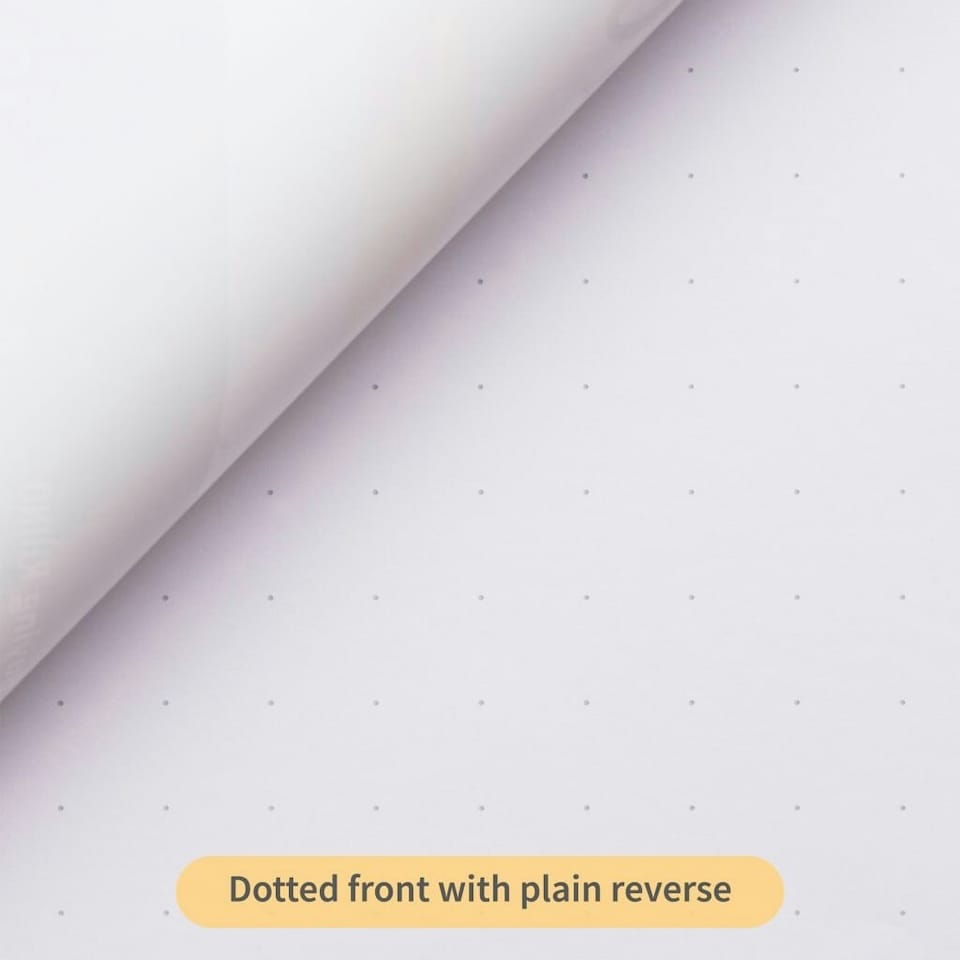 image 1 of Rhino A1 Educational Dotted 30 Leaf 20mm Dotted with Plain Reverse Flip Chart Pad
