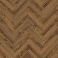 English Wood Effect Glue Down Luxury Vinyl Tile-Herringbone(2.5mm LVT)For Domestic & Commercial Use | Brown | English Oak | Planks per Pack: 22 | Coverage per Pack: 1.38m² | 1