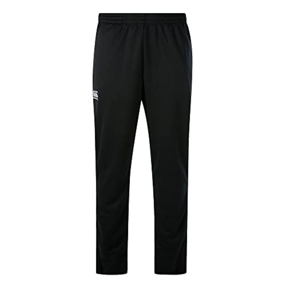 image 1 of Canterbury Men's Stretch Tapered Poly Knit Pants, Navy, Small, E512866
