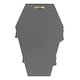 image 2 of Something Different The Creepier The Better Coffin Sign - Grey/White - One Size