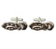image 1 of Pig Cufflinks - Onyx Art CK74 Novelty Cuffs