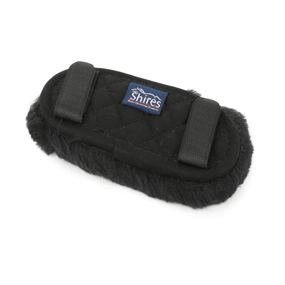 image 1 of Shires Performance Supafleece Chin Guard Black | Size: 6
Colour: Black
