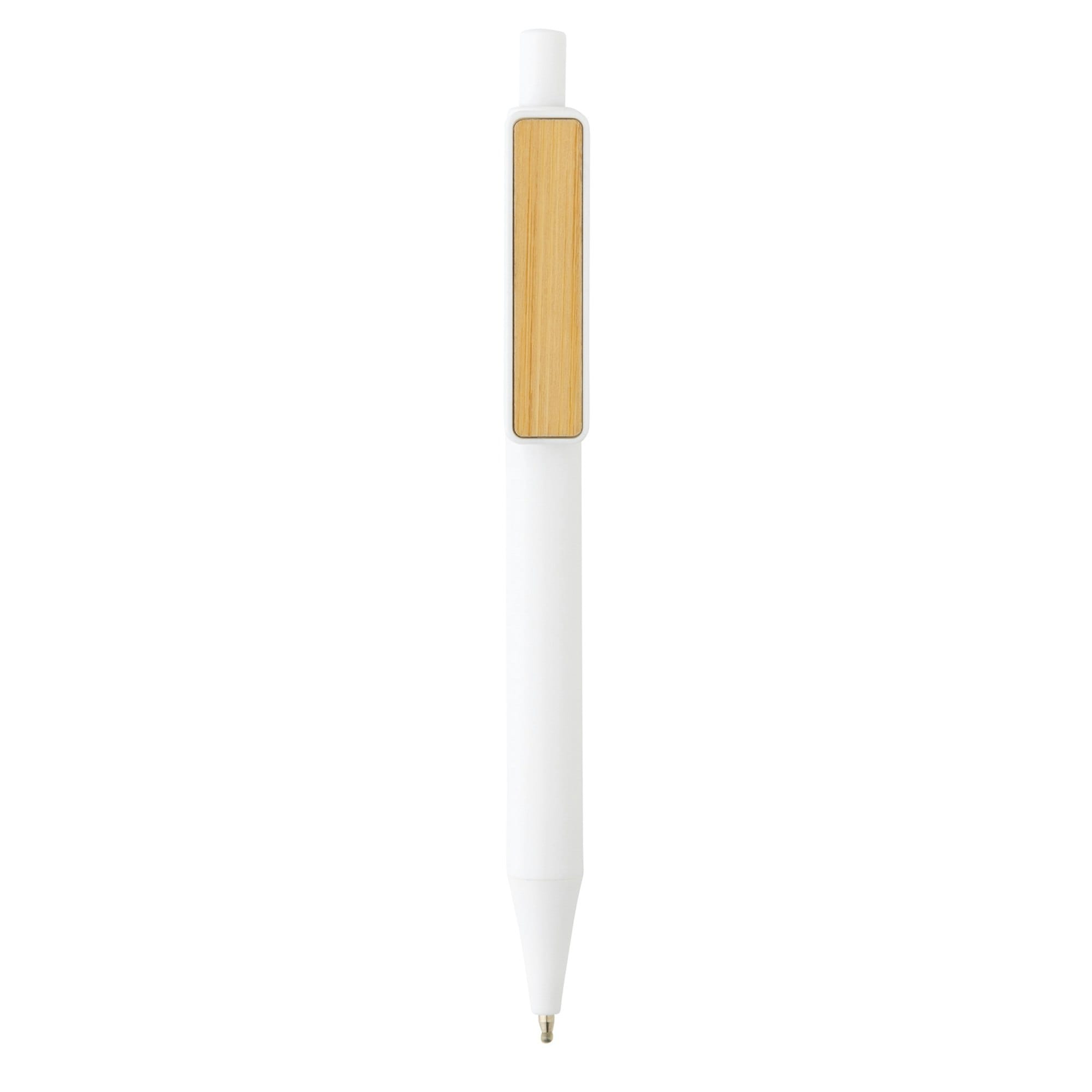XD Collection Bamboo Rollerball Pen - White - 14cm x 1.1cm