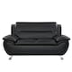 image 1 of Dexter 2 Seat Sofa - Black
