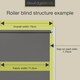 image 5 of 60cm Blue Plain Straight Edge Daylight Roller Blind