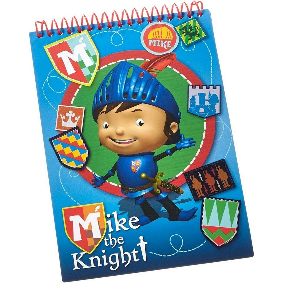 Mike The Knight A5 Notepad - Blue - One Size