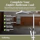 image 4 of Balterley Empire Square Thermostatic Shower Kit with Fixed Head and Adjustable Handset | Silver | Chrome | 1