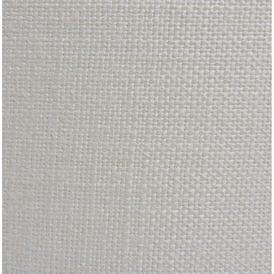 image 1 of Obi 1 Light Up & Down Wall Light Vintage White Linen, Polyester Cotton, E27