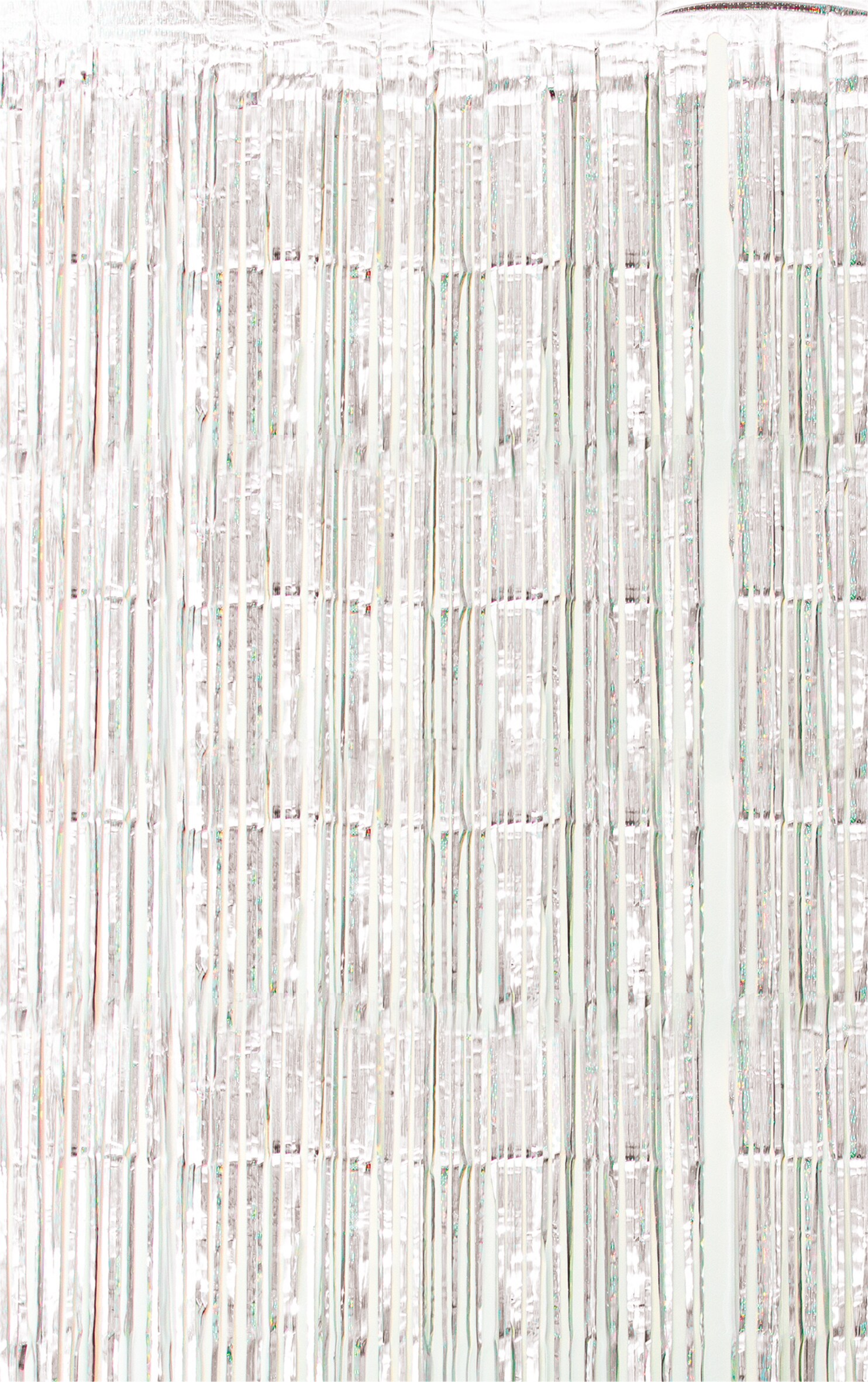 Netagon Shimmer Tinsel Curtain 2M x 1M Silver
