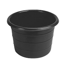 Stubbs Feed Bin/Water Butt - Black - One Size
