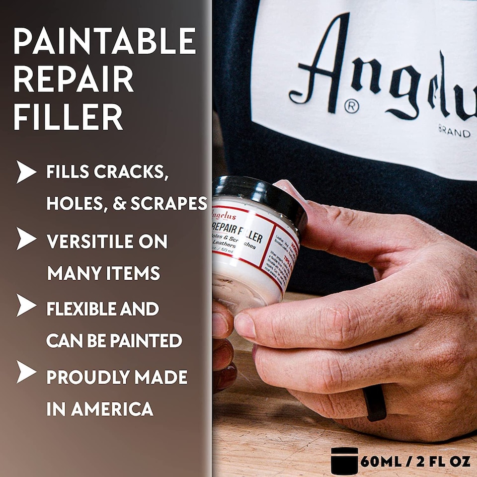 image 1 of Angelus Paintable Filler - Surface Prep for Sneaker Restoration 2oz | Cream