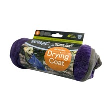Henry Wag Small Purple Dog Drying Coat