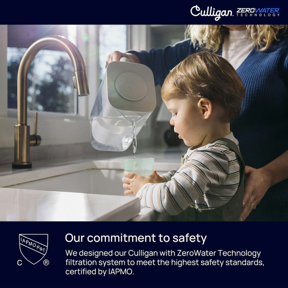 image 1 of Culligan ZeroWater 2.3L Water Filter Jug