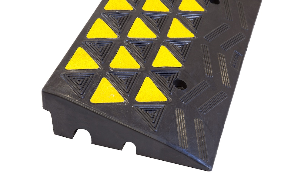 image 1 of The Ramp People Rubber Kerb Ramps - Heavy Duty 20,000kg Capacity Includes Fixings | For Cars, Vans, HGVs, Motorbikes