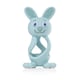image 1 of Brush Baby Bobbie Bunny Baby Teether Toy Eucalyptus Green | Twist & Bounce Teething Toy