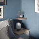 image 2 of Wooden Wall Mounted Floating Corner Shelf | Brown | 1