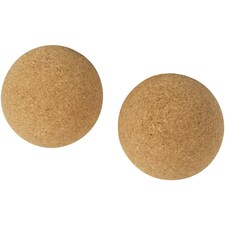 Trikona Cork Yoga Balls - Natural - One Size