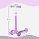 image 7 of AIYAPLAY Kids 3 Wheel Scooter for 2-6 Years Old w/ Adjustable Height, Pink 