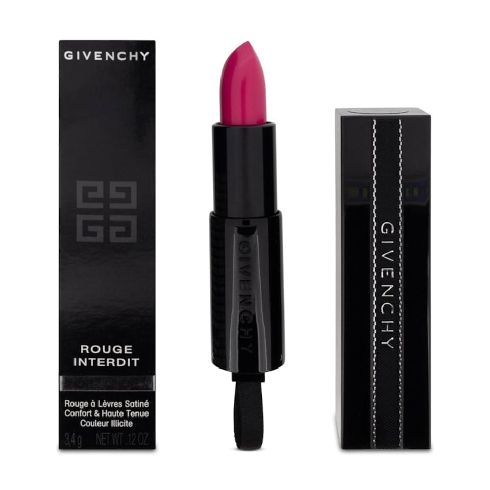 image 1 of Givenchy Rouge Interdit Pink Lipstick 22 Infrarose Pink