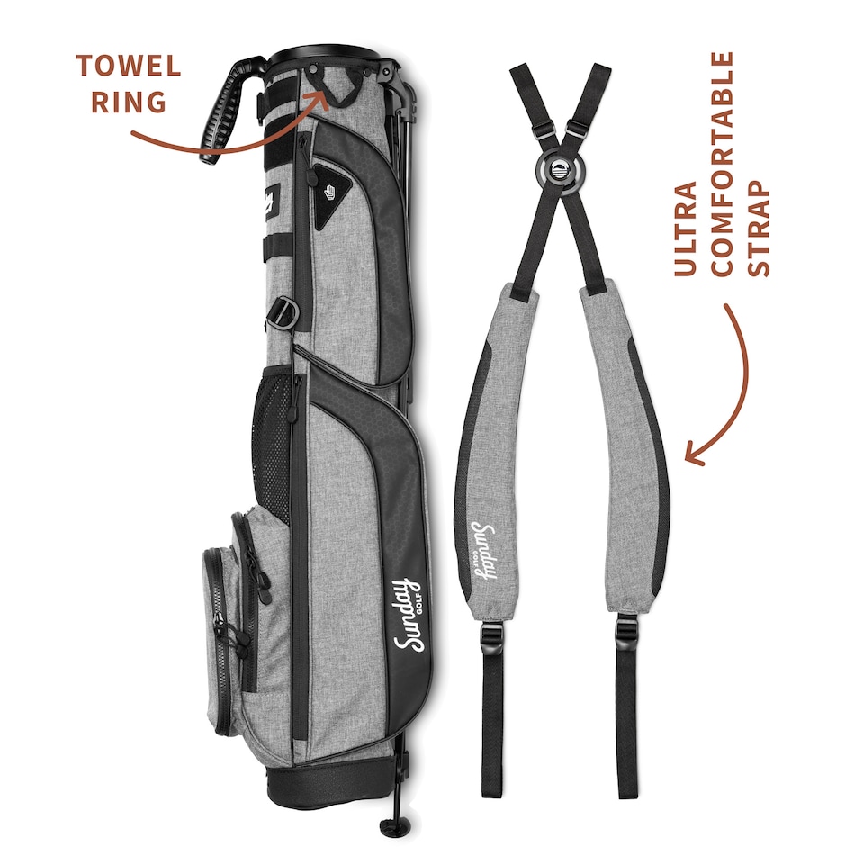 image 1 of Loma XL Golf Bag - Heather Grey