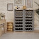 image 2 of Camilo 7-Tier Wine Rack Freestanding Holds 28 Bottles Home Bar Stand 108cm Stand | Grey | Grey