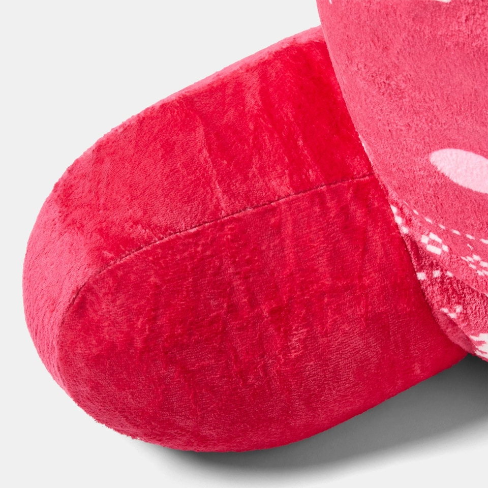 image 1 of OHS Kids Festive Hot Chocolate Cuddle Cushion Character Backrest Reading Pillow