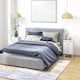 image 8 of HOMCOM Bedside Table Set of 2, Bedside Cabinet w/ 3 Drawers, Modern Side Table,