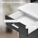 image 5 of HOMCOM Multi-Storage & Workstation Desk Table Storage Shelves Home Office